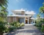 design modern tropical house and create realistic 3d render