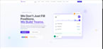 create a professional nextjs website or web app