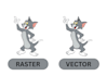 vector tracing, raster to vector, raster tracing