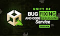 fix unity c sharp bugs and debug your game code