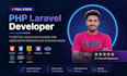 develop a secure and fast full stack PHP laravel web application