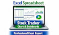 create stock spreadsheet,annual sheet, chart spreadsheet, dashboard spreadsheet