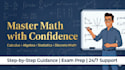 teach you basic math calculus algebra and college math