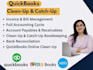 do bookkeeping and accurate quickbooks cleanup