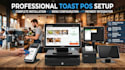 do toast pos setup, square pos, menu, and payment integration