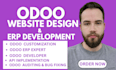 develop, customize, install odoo erp modules, odoo implementation, automations