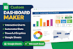 custom excel and google sheets dashboard