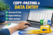 do fast and accurate copy paste tasks