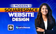 build squarespace website design, redesign squarespace website development