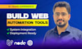 build browser extension and web automation tool