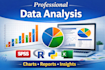 analyze your data and create insights using excel power bi sql python