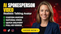 make a human like ai talking avatar spokesperson video