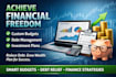 create budgets debt management debt repayment plans and investment plans