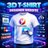 create custom t shirt designer ecommerce website