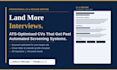write a professional ats resume CV and cover letter that gets interviews