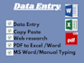 do fast and accurate data entry typing and copypaste work