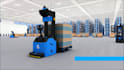 create 3d industrial animation, mechanical process and factory production line