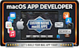 develop professional macos desktop app using swift, swiftui, cocoa and xcode