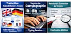 do all typing services in french