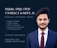 convert figma PSD PDF to responsive react nextjs website