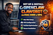 set up install openclaw clawdbot set up open claw clawdbot on mac mini, vps