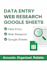 create and manage professional googlesheets spreadsheet
