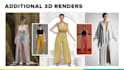 create a clo3d 3d garment visualization