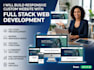 build responsive custom website with full stack web development