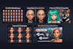 make 52 arkit blendshapes, 52 apple arkit and 3d rigging in blender, maya, c4d