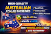 provide high quality australian au guest posts include SEO backlinks