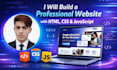 a professional responsive website using HTML CSS javascript