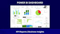 create power bi dashboards for KPI reporting