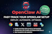 openclaw ai agent automation telegram whatsapp vps