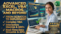 create advanced excel dashboards, vba macros, and automate tasks