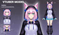 draw and rig high quality live2d vtuber model, anime 2d vtuber, live 2d rigging