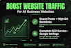 boost website SEO and increase organic traffic