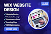 design a professional wix website