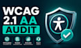 do wcag 21 aa audit and ada compliance check