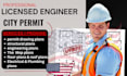 permit approval plan, permit ready drawing, mep drawing cad drafter full permit