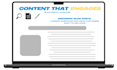 write engaging SEO blog posts and articles