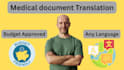 translate medical documents into any language
