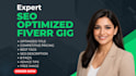 write SEO optimized fiverr gig descriptions to increase sales