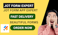 be your jotform and typeform, google form expert