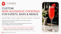 create a mocktail menu for bars and restaurants