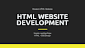 create a simple responsive HTML webpage using HTML and CSS