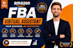be your expert amazon fba virtual assistant and consultant