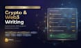 write expert blockchain and crypto industry articles