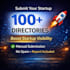 manually submit your startup to 100 curated directories for backlinks