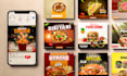 design instagram, facebook, linkedin  posts, banner ads