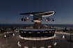 create rooftop bar, rooftop restaurant and rooftop lounge 3d design
